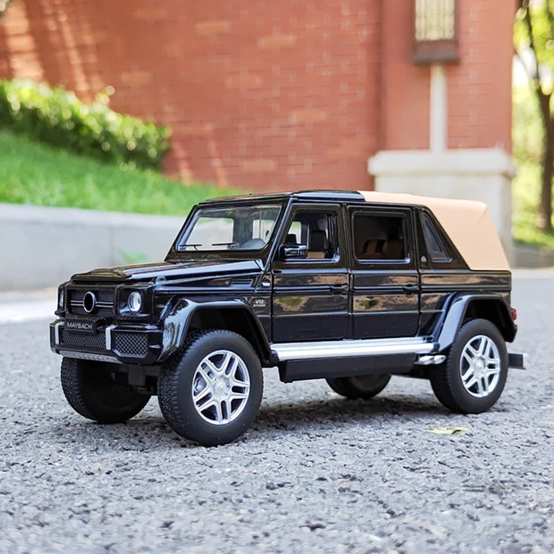 

1:32 Alloy Maybach G650 Car Model Diecast Metal Off-road SUV Vehicles Model Sound Light Simulation Car Childrens Gift Toy