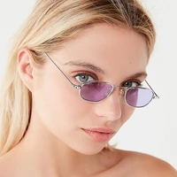 small oval round cat brand design sunglasses women 2018 fashion retro style luxury sunglasses eye sun glasses for lady