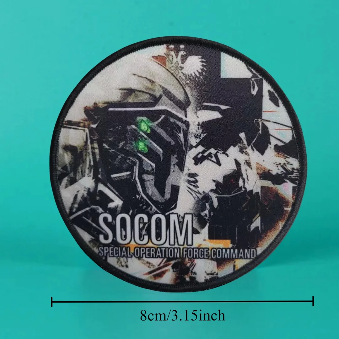 Для девочек Frontline Metal Gear Styled SOCOM Game GFL Аниме BOT Morale Тактические нашивки для одежды