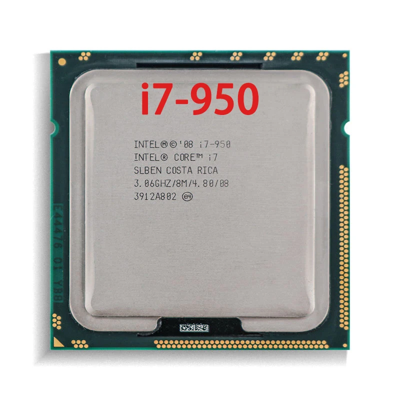 

Процессор Intel Core i7-950 i7 950 3,0 ГГц четырехъядерный процессор 130 Вт 8 Мб LGA 1366