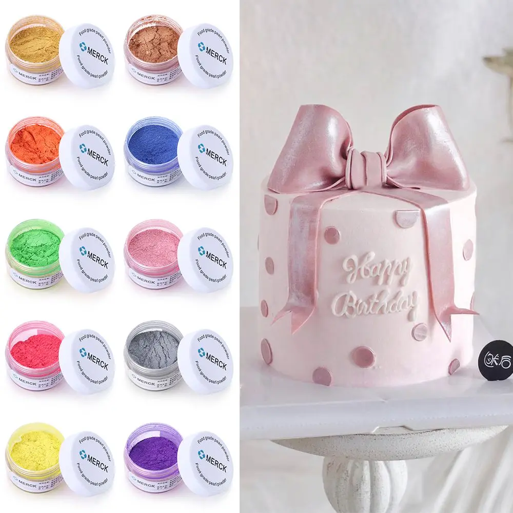 

Fondant Bakeware Baking Color Mousse Cake Glitter Powder Cake Decorating Tool Chocolate Decoration Golden Powder