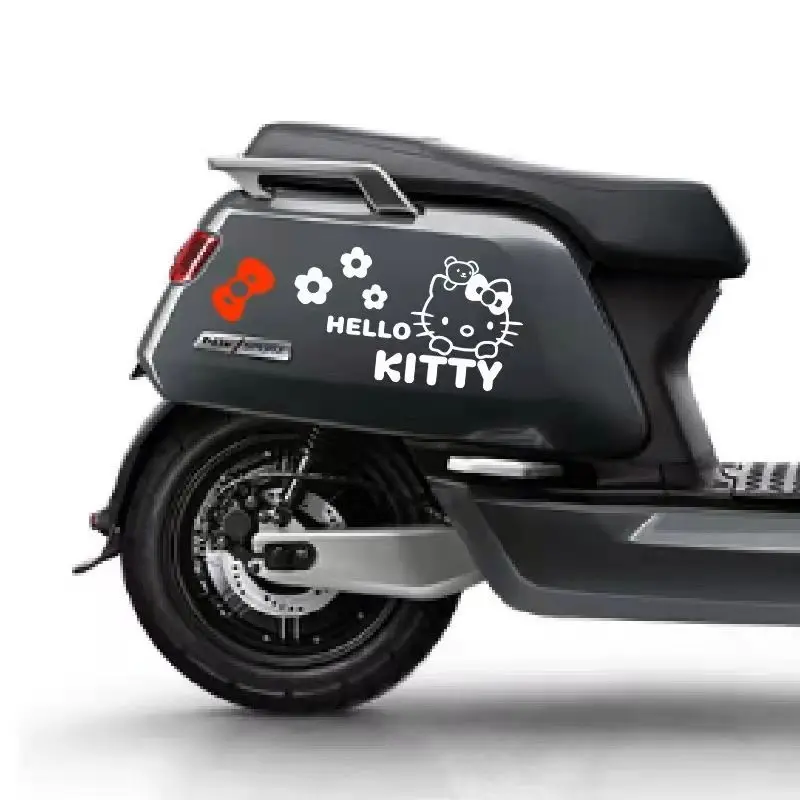 HelloKitty автомобильные кружевные полые модифицированные наклейки мультфильм Китти