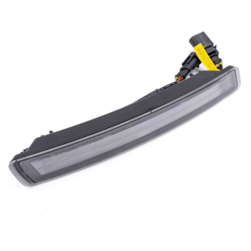 Прозрачный светодиодный указатель поворота DRL дневные ходовые огни с янтарными