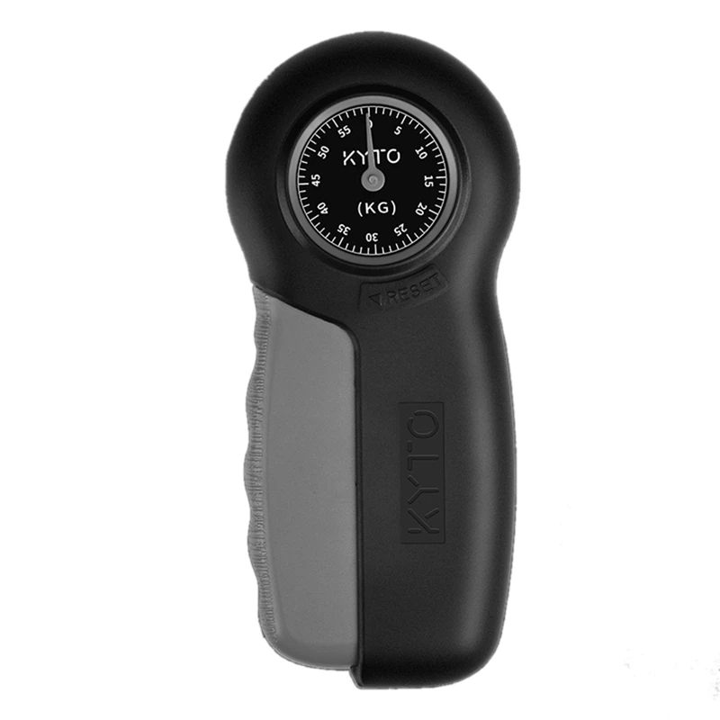 

KYTO Hand Grip Dynamometer Grip Strength Trainer Finger Hand Strength Training Grip Strength Gym (Gray)