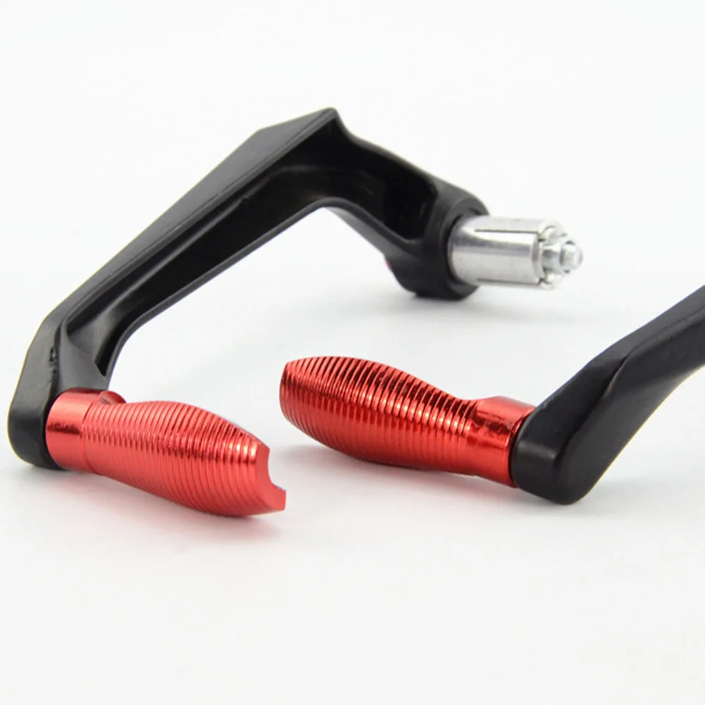

2Pcs Universal Motorcycle Lever Guard Handle Guard Brake Clutch Anti-Fall Protection Right Left For 7/8\" 22mm Handlebar Black