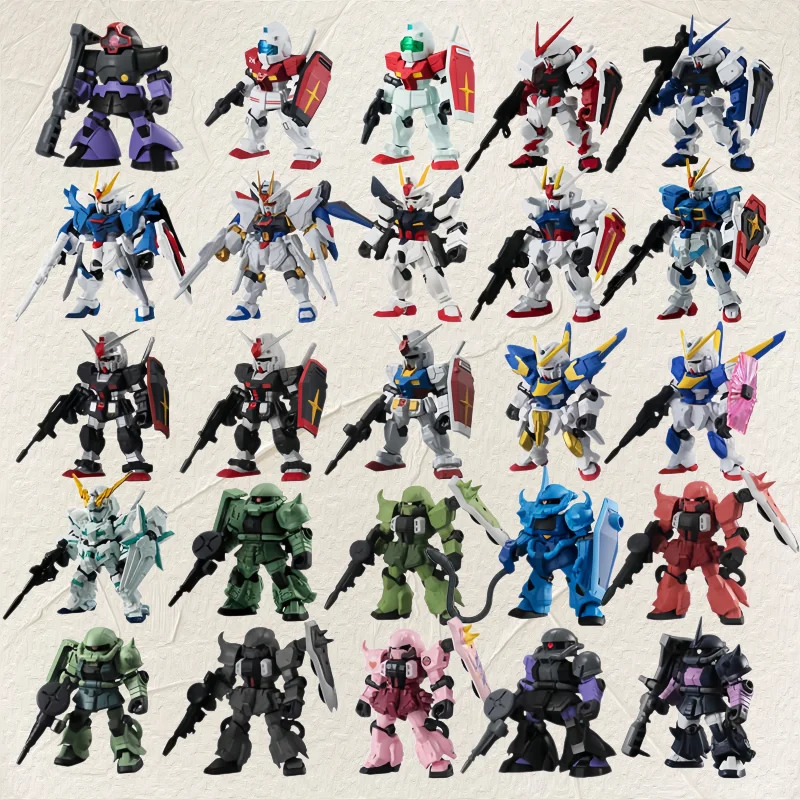 Фото Коллекционные фигурки Bandai Gundam: сборные модели Mse Mobile Suit, Strike Freedom, Zaku, Jim для любителей аниме и коллекционеров №1
