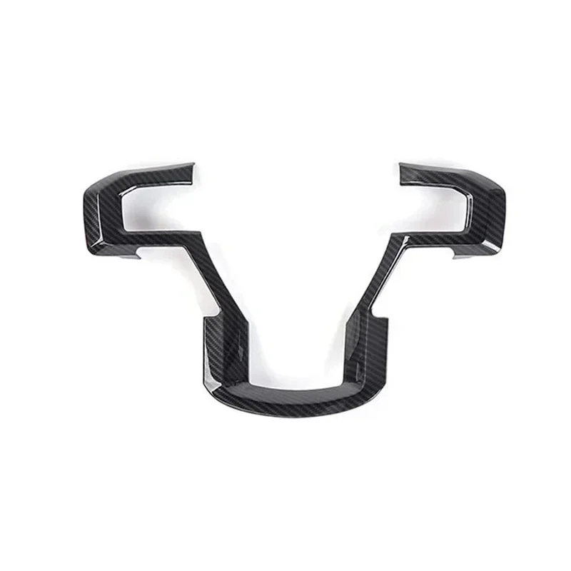 

Углеродное волокно ABS для Ford Raptor F150 F-150 F 150 2015-2019, блестящий чехол на руль, декоративная нашивка, аксессуары