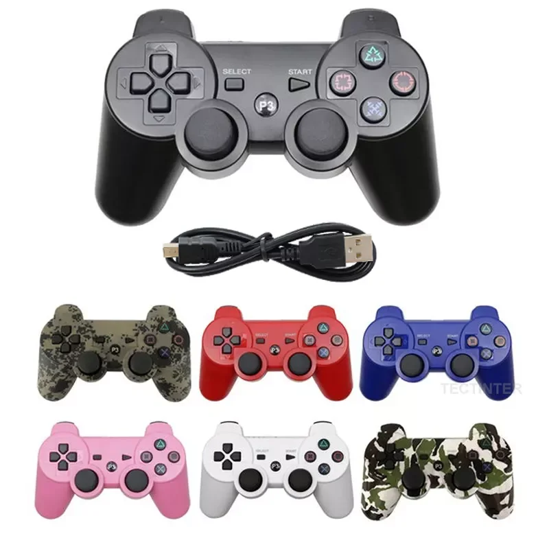 

Support Bluetooth Wireless Controller For PS3 PC Game controle For PlayStation 3 Joystick Console Built in Vibration Gamepad