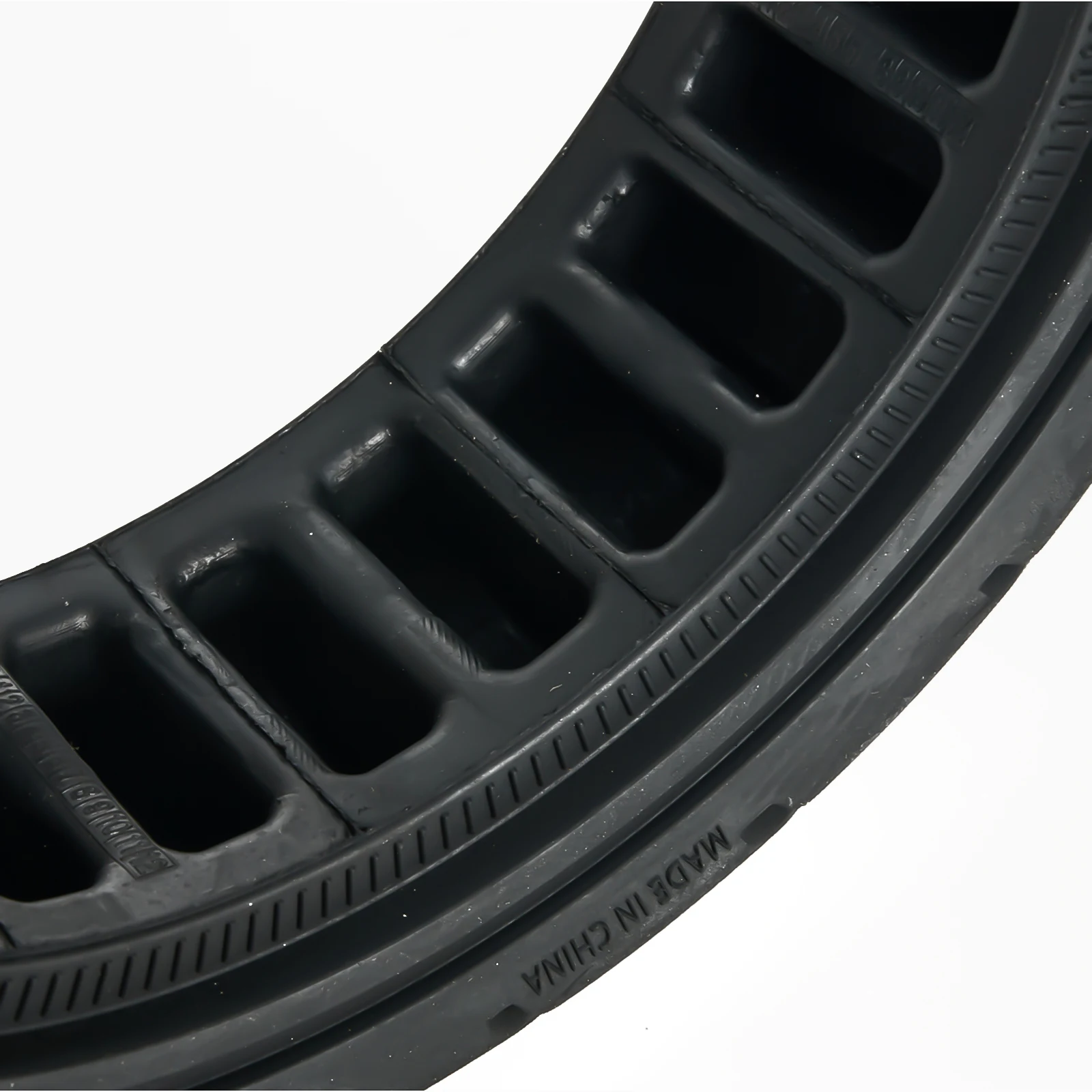 Brandneu Vollgummireifen10 Zoll Gummi Ersatzteile Schwarz Vollgummireifen Zubehör 10x2.50-6.5 60/70-6.5 E-Scooter