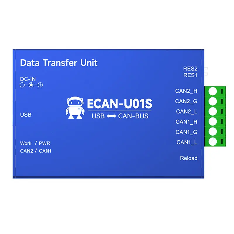 

Coogex OEM/ODM ECAN-U01S high performance can relay 8-28v DC can to usb ethernet interface converter