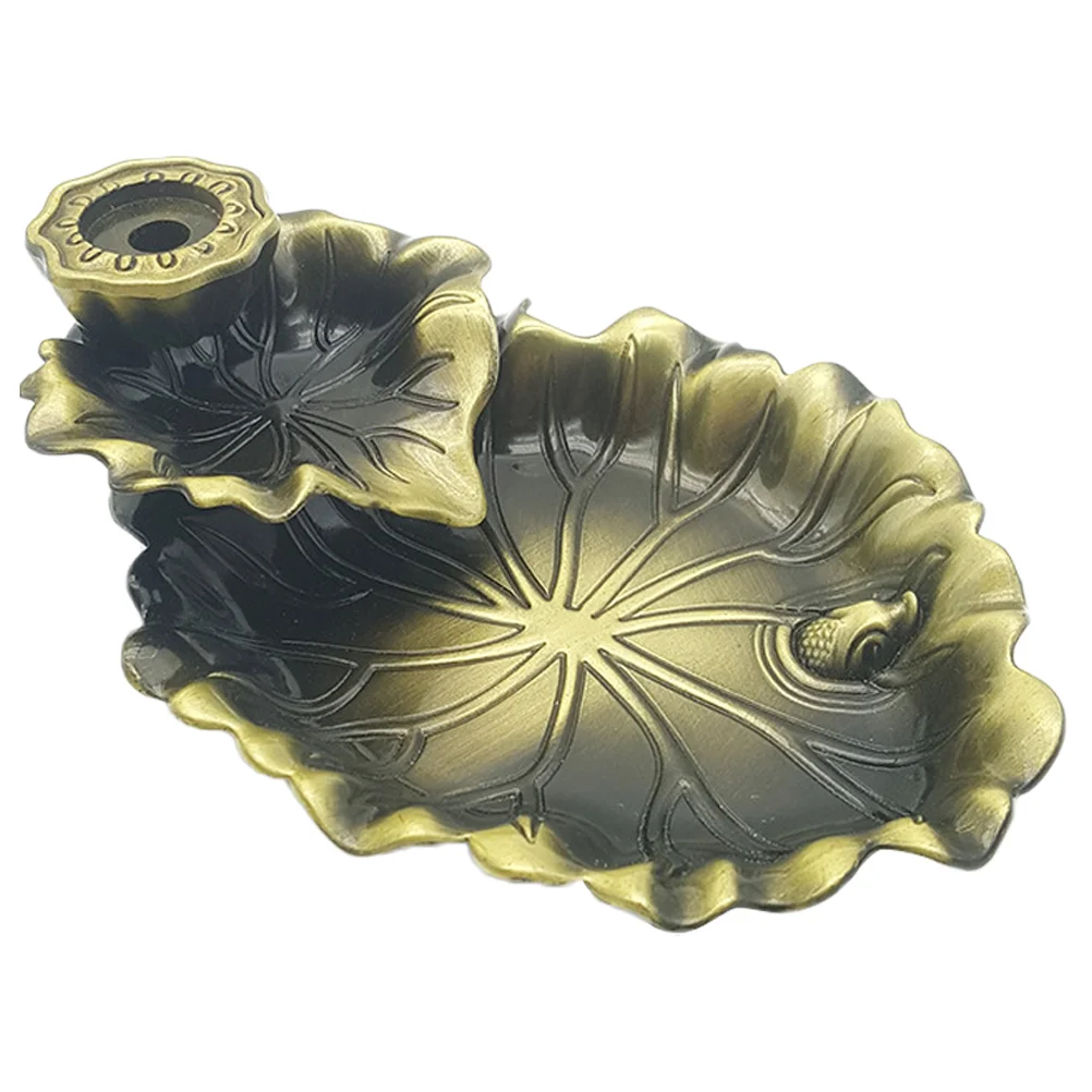 

Burner Backflow Holder Handcrafted Cones Sticks Aromatherapy Vintagedesk Ornaments Waterfall Lotus Leaf