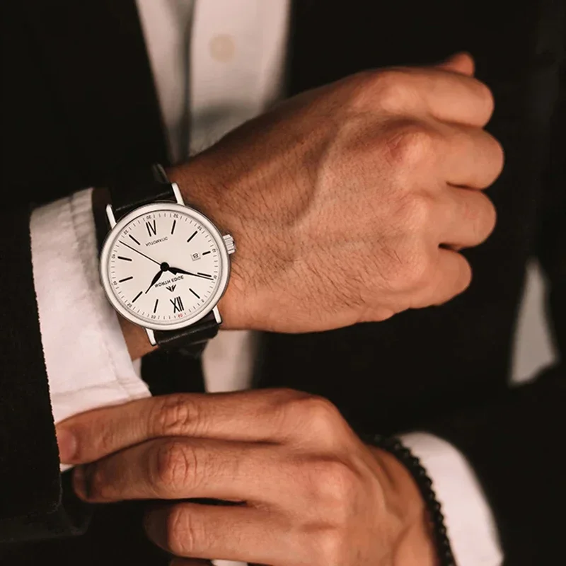 Мужские часы NORTH EDGE Amoy 41 мм роскошные автоматические механические мужские