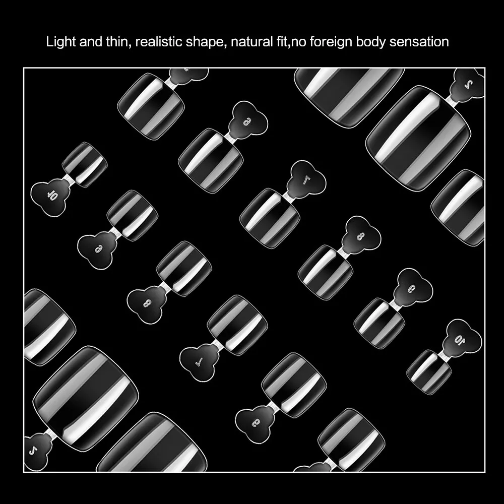 600 шт. накладные ногти для наращивания ногтей