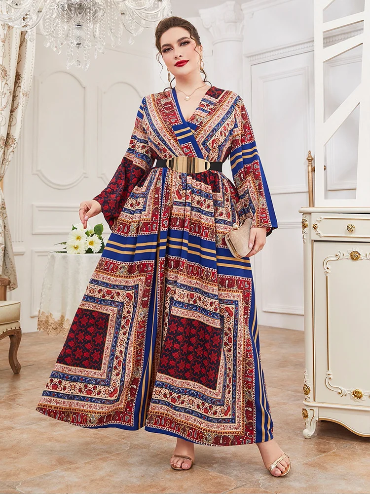 Рисунок 4 - Женское платье-макси с длинным рукавом