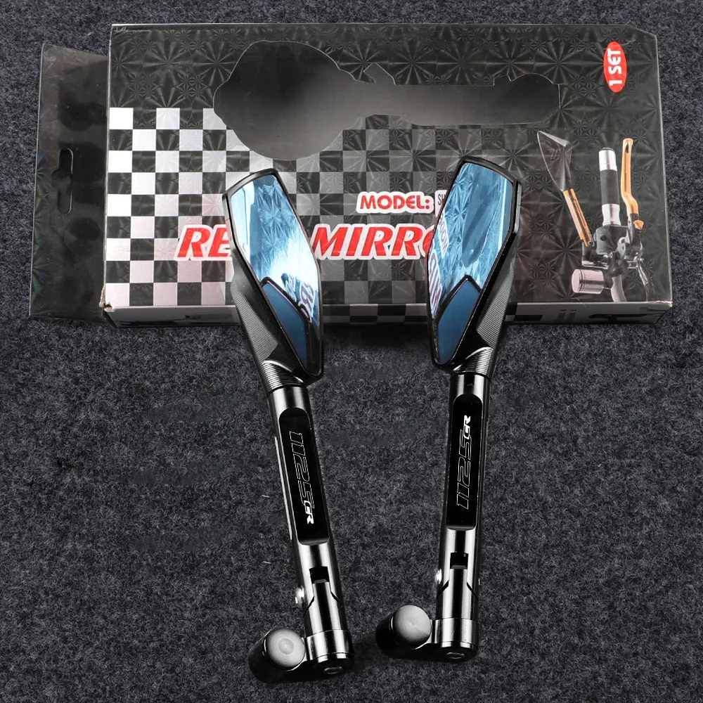 

CNC ALUMINUM Universal motorcycle rearview Side mirrors 8mm 10mm Motorcycle Mirror Accessories For BENELLI 1125CR 1125R