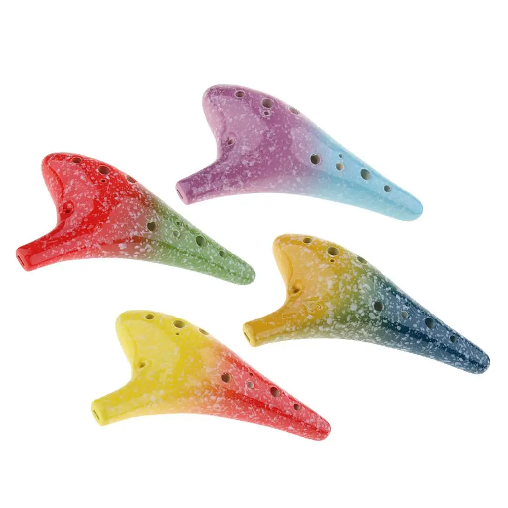 

Exquisite 12-holes Alto C AC Ocarina Instrument Collectable Gift Souvenir