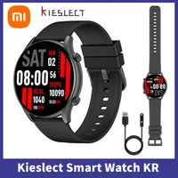 xiaomi kieslect men amoled 1 32 smart watch kr bluetooth phone calls smartwatch 280mah heart rate sleep monitor watch for women