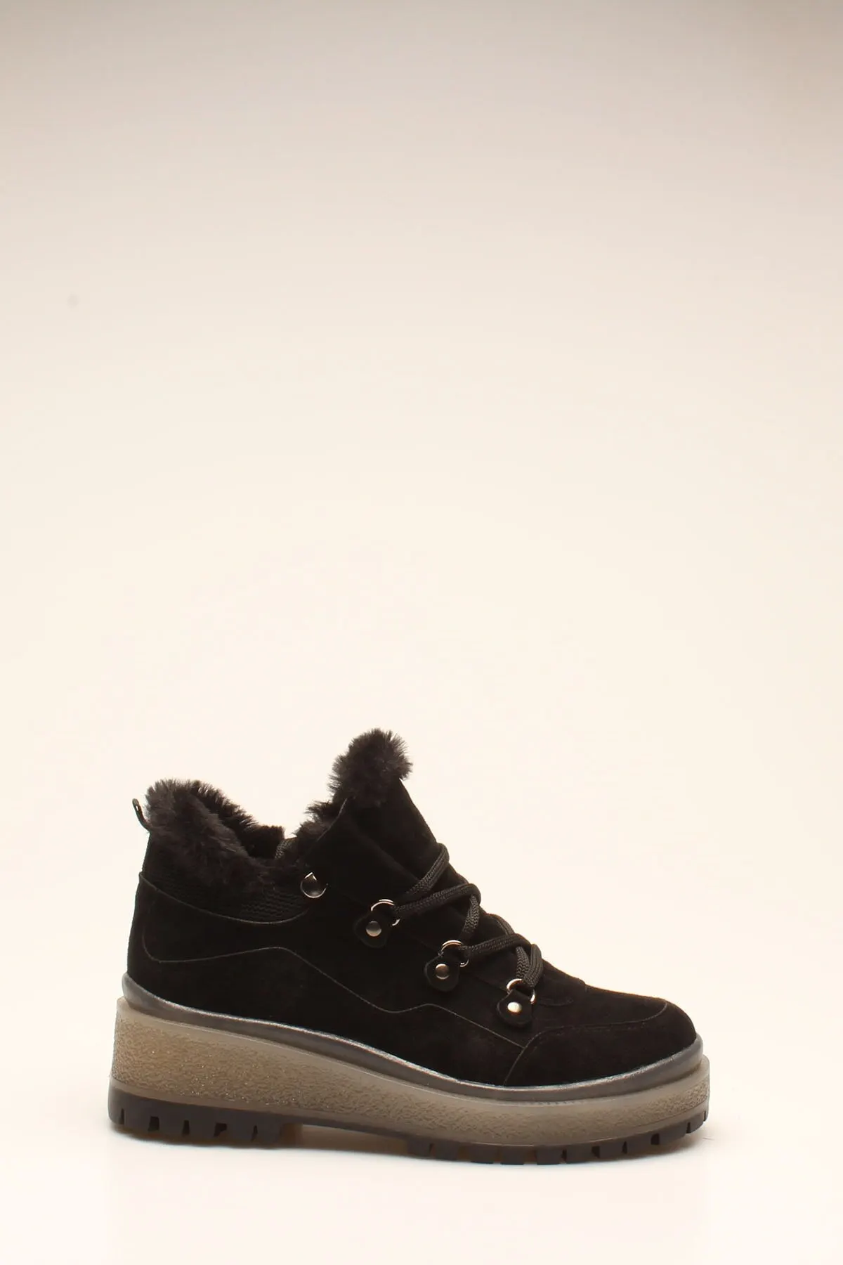 

Fashion Style Black Suede women's Boot Boots & Bootie