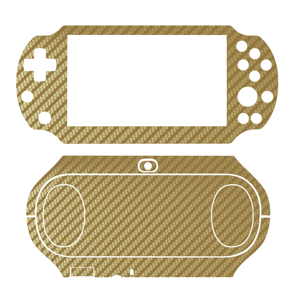Фото 7 цветов, углеродное волокно, виниловая Защитная Наклейка для Sony PS vita PSV 2000, наклейки PSV2000 №4