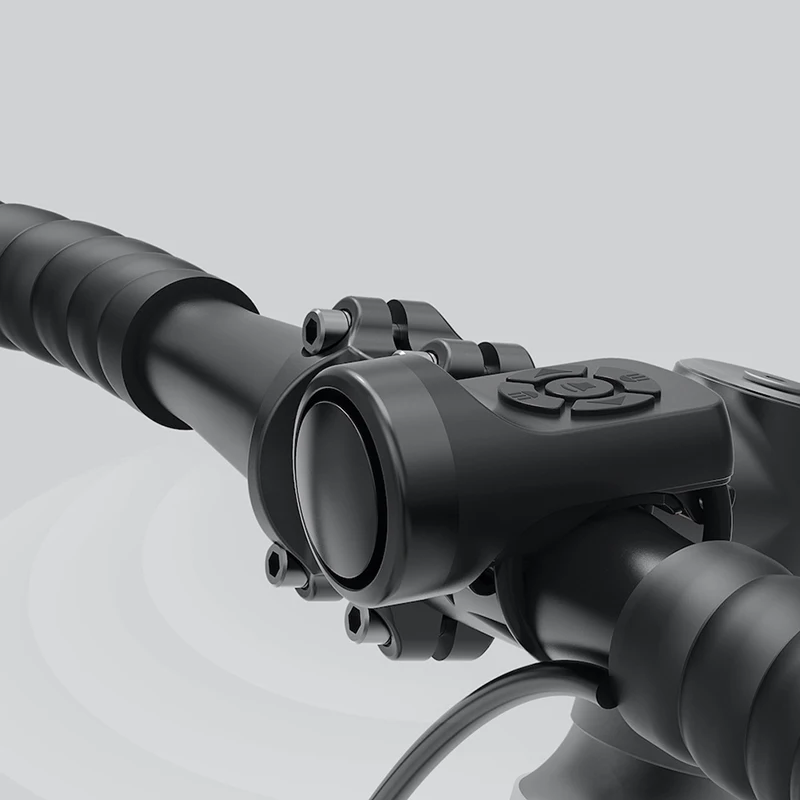 

120 Db Warning Safety Electric Bicycle Handlebar Alarm Ring Bell Bike Electronic Loud Horn USB Charging Cycling Accessories