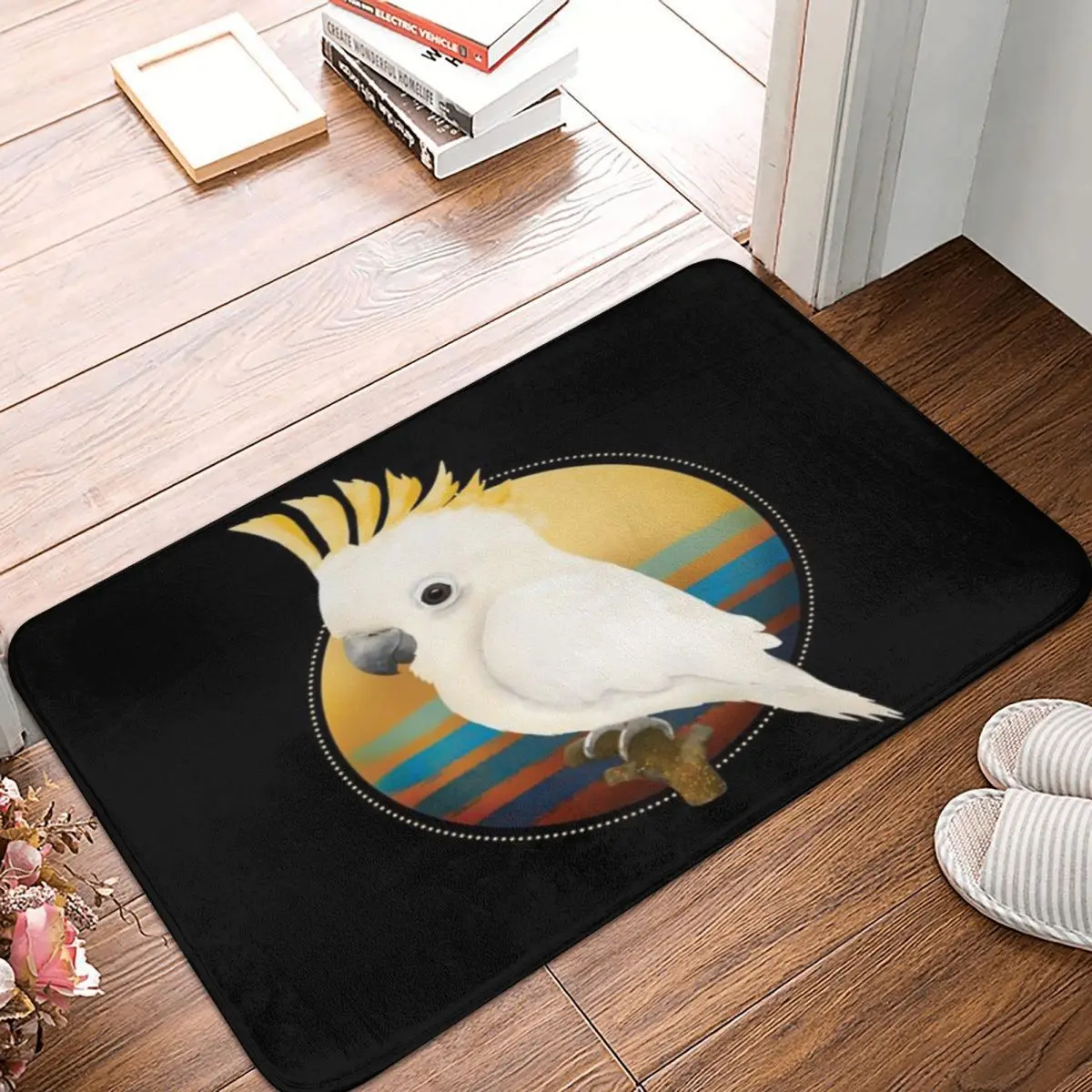 Сернистый ковер какаду коврик для ванной