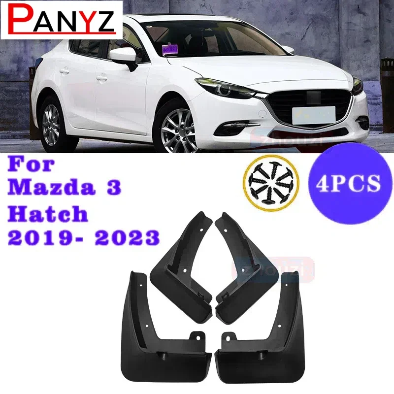 Брызговики для Mazda 3 BN BM BK BP 2004-2008 2011-2021, 4 шт./комплект ...