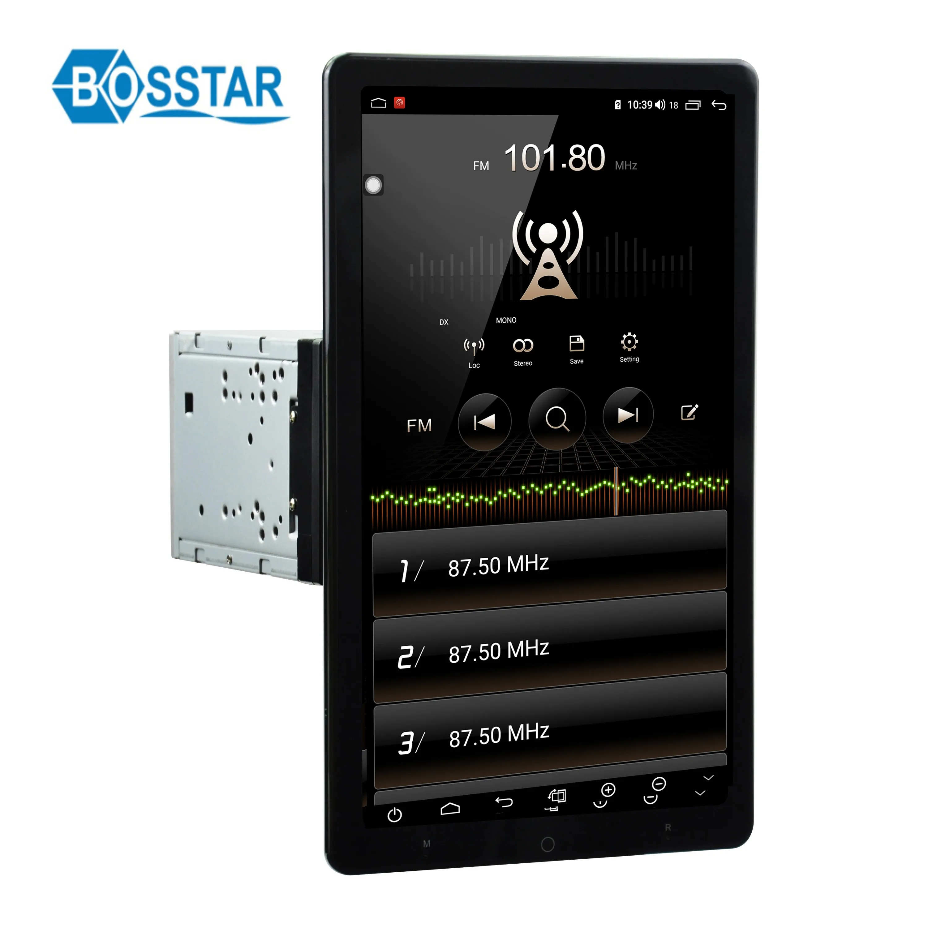 

13.3 inch Rotatable Screen 1 Din/2 din Universal Android Car Radio Dvd Player with DSP GPS WIFI 4G LTE car stereo