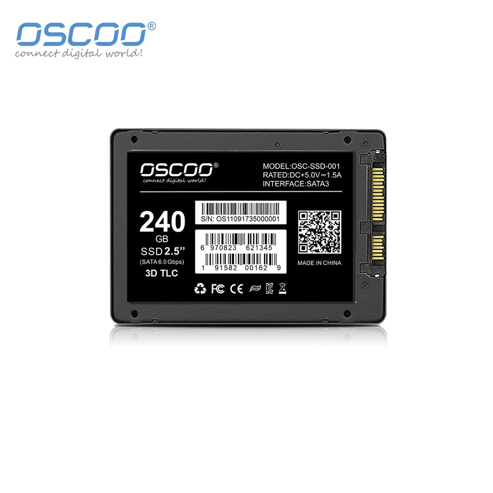 Жесткий диск OSCOO SSD SATA3 6 0 Гбит/с 120 ГБ 240 480 2 5 дюйма жесткий Внутренние