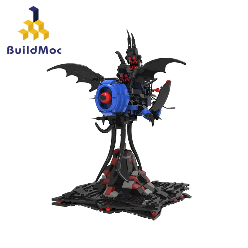 

Buildmoc Creative Zombie Bees Lovecraft Horror Monsters MOC Building Blocks Kits Toys for Children Kids Gifts Toy 619PCS Bricks