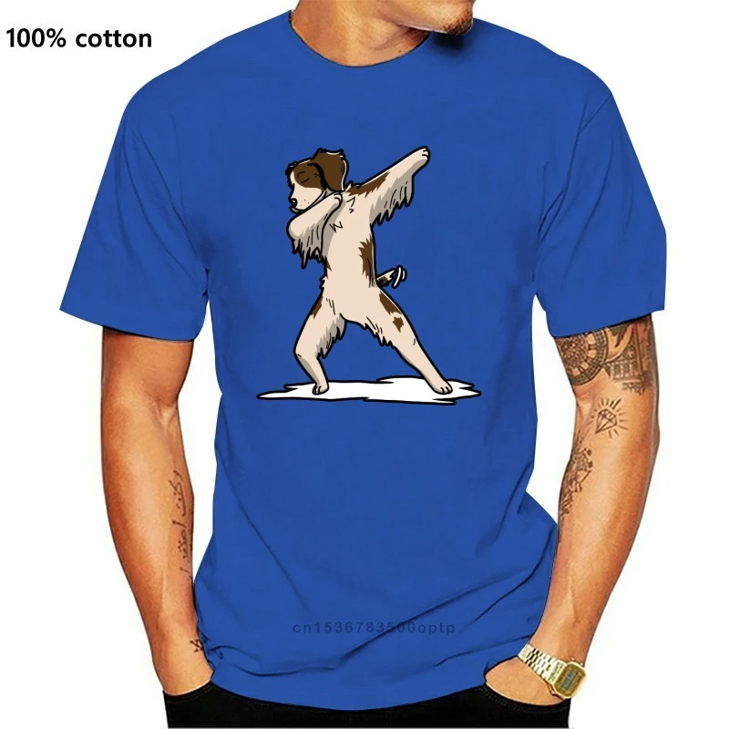 Футболка с коротким рукавом и круглым вырезом в виде собаки |