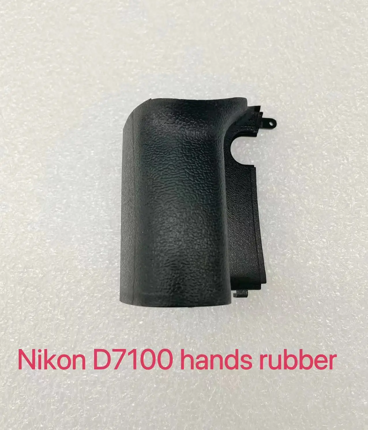 Borracha Principal Mão Grip Unidade para Nikon D7100 Câmera de Substituição Parte Holding Frontal Novo