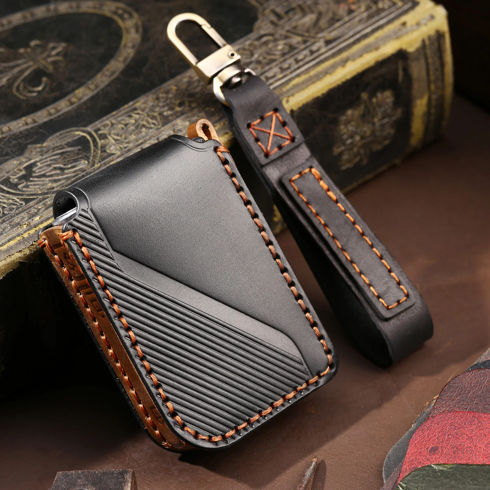 Кожаный чехол для автомобильного ключа LYNK CO 05 09 01 06 защитный аксессуары интерьера