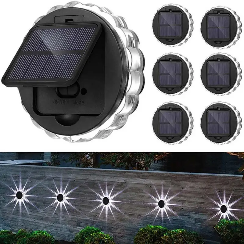 

Courtyard Garage Night Light Country Yard Lamp Led Disc Light Solar Lighting Garden Light Solar Floor Lamp Luminouslighting