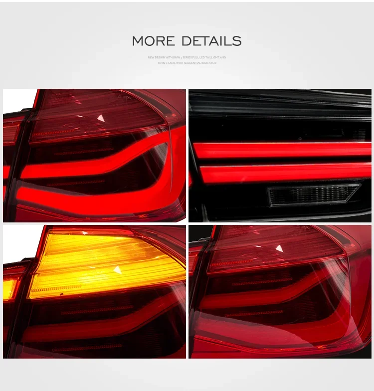 Автомобильные фары для F30 F35 F80 2013-2019 светодиодный задний фонарь AKD оригинальный