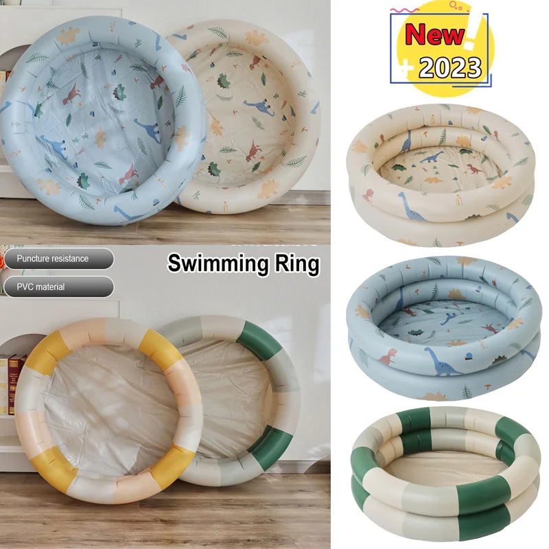 

Baby Inflatable Swimming Rings Kiddie Pool for Toddler Kids Swimming Pool Inflatable Baby Ball Pit Pool Small Infant Pool