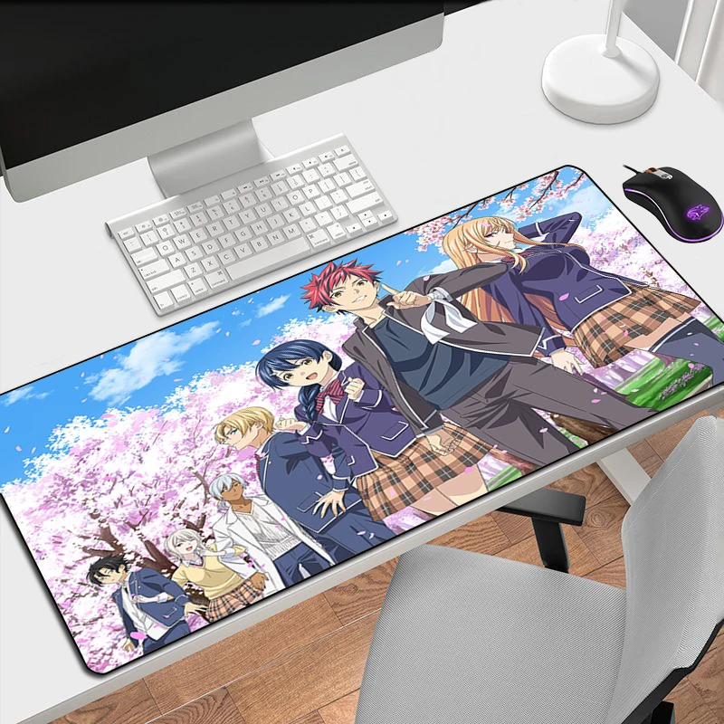 

Коврик для мыши с пищевыми войнами, большой защитный коврик для игрового стола, коврик для мыши Xxl, Игровая клавиатура, аксессуары для ПК, ков...