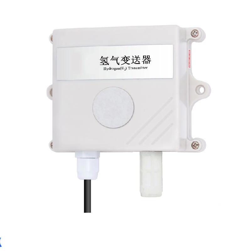 

H2 Sensor 0-1000ppm 0-5V/0-10V/4-20MA/RS485Hydrogen sensor H2 concentration transmitter temperature and humidity Sensor 0-1000