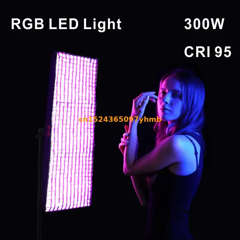 

Falcon Eyes RX-748 Flexible DMX 300W LED RGB fotografia Camera Light Waterproof Selfie Lighting Continuous For Dslr Video Studio