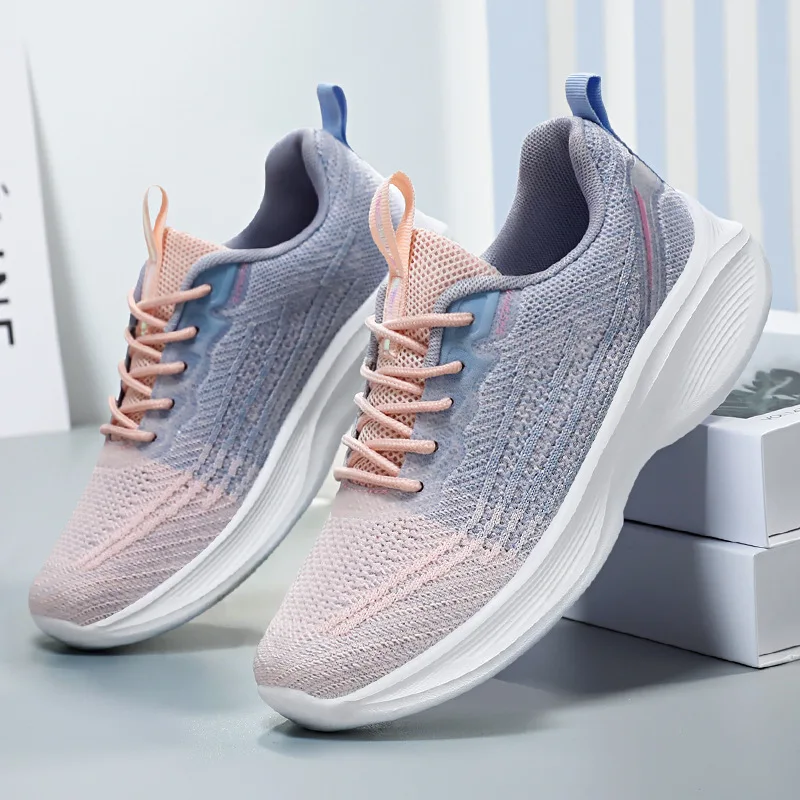 

Breathable Walking Shoes New Sneakers Women Black Vulcanize Shoes Casual Women Shoes Fashion Mom Shoes Pulling Strap Sneakers