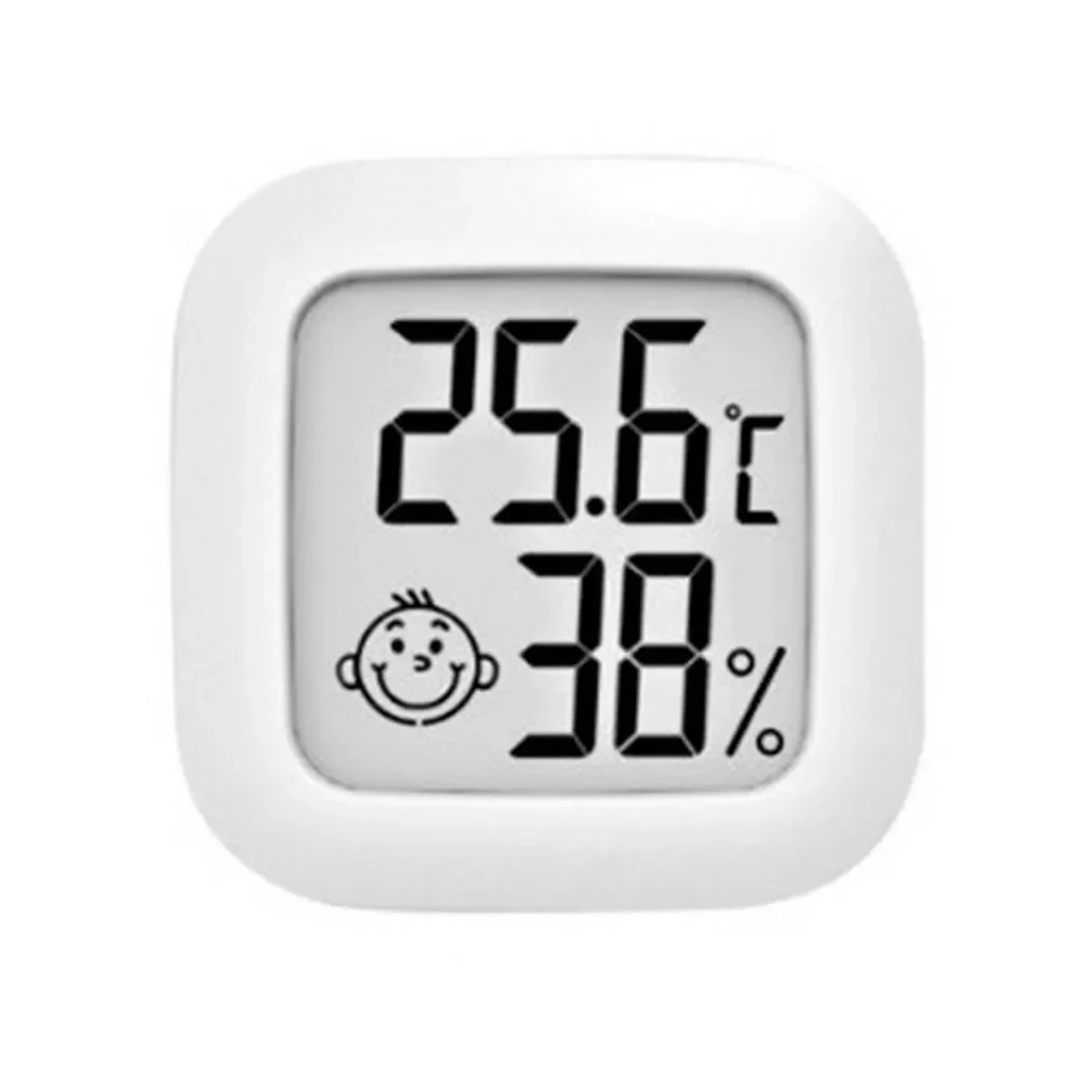 

Комнатный термометр с цифровым ЖК-дисплеем, миниатюрный Измеритель температуры и влажности, комнатный гигрометр