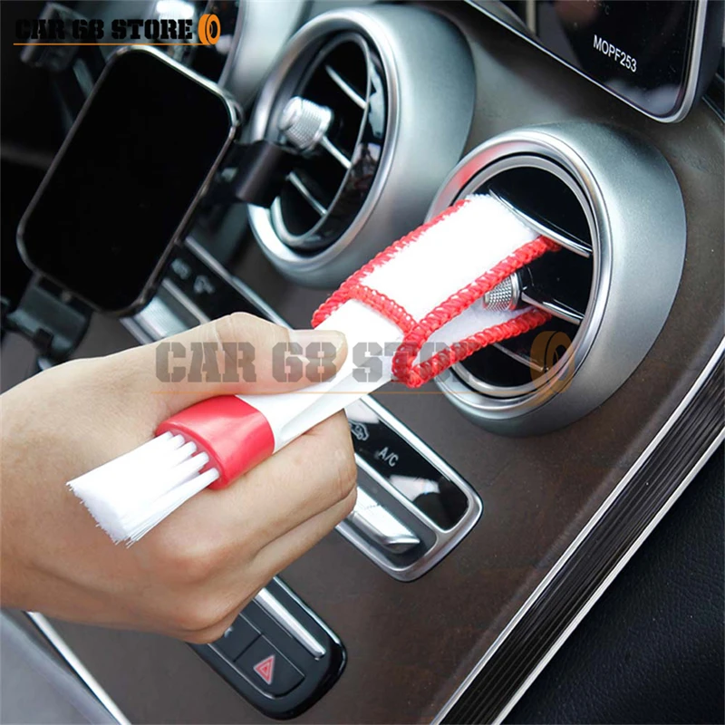 

Щетка для автомобильного кондиционера, 2 в 1, универсальная