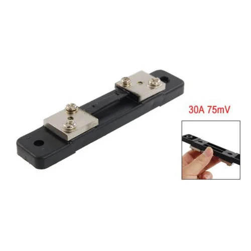

Fashiondc Current Analogue Amp Panel Meter Shunt Resistor 30A 75Mv