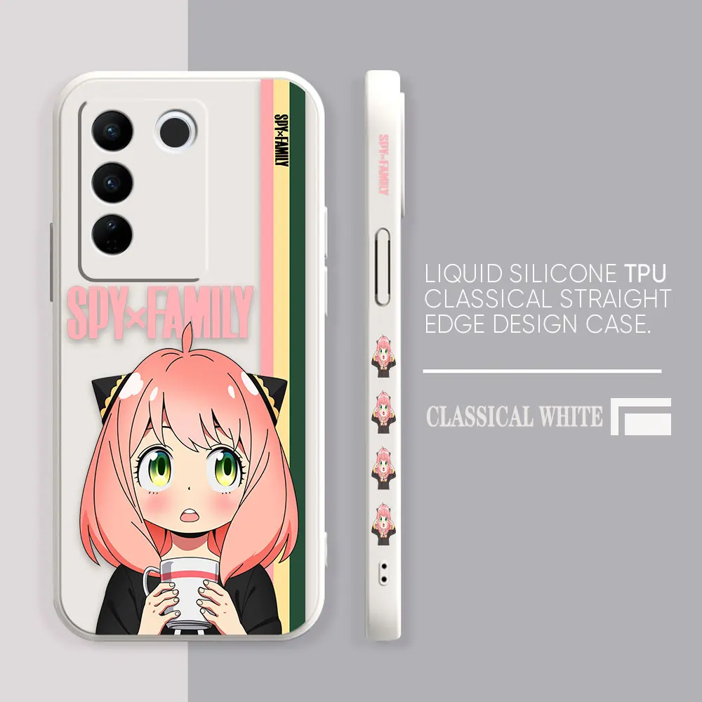 Case For VIVO S1 S5 S6 S7 S9 S9E S10 S12 S15 S16 S16E V19 V20 V21 V23 V25 V27 PRO 5G Case Funda Cqoue Shell Capa SPY Family ANYA