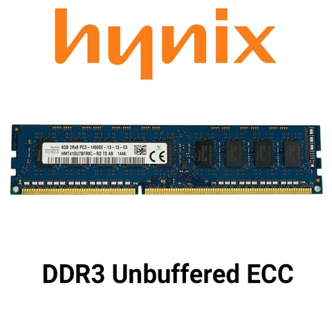 Hynix 8 ГБ 4 ГБ без буфера ECC DDR3 PC3 10600E 12800E 14900E 1600 МГц 1333 МГц 1866 МГц Серверная настольная память UDIMM RAM