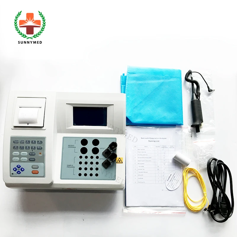 SY-B146 Lab Analyzer 2 channel Coagulator Machine Analyzer