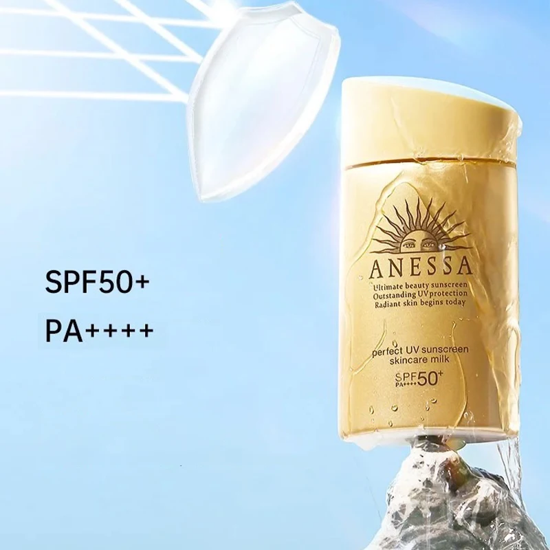 

Anessa Perfect UV SPF50+Sunscreen Skincare Milk Facial Body Sunscreen waterproof sweat proof UV isolation refreshing summer