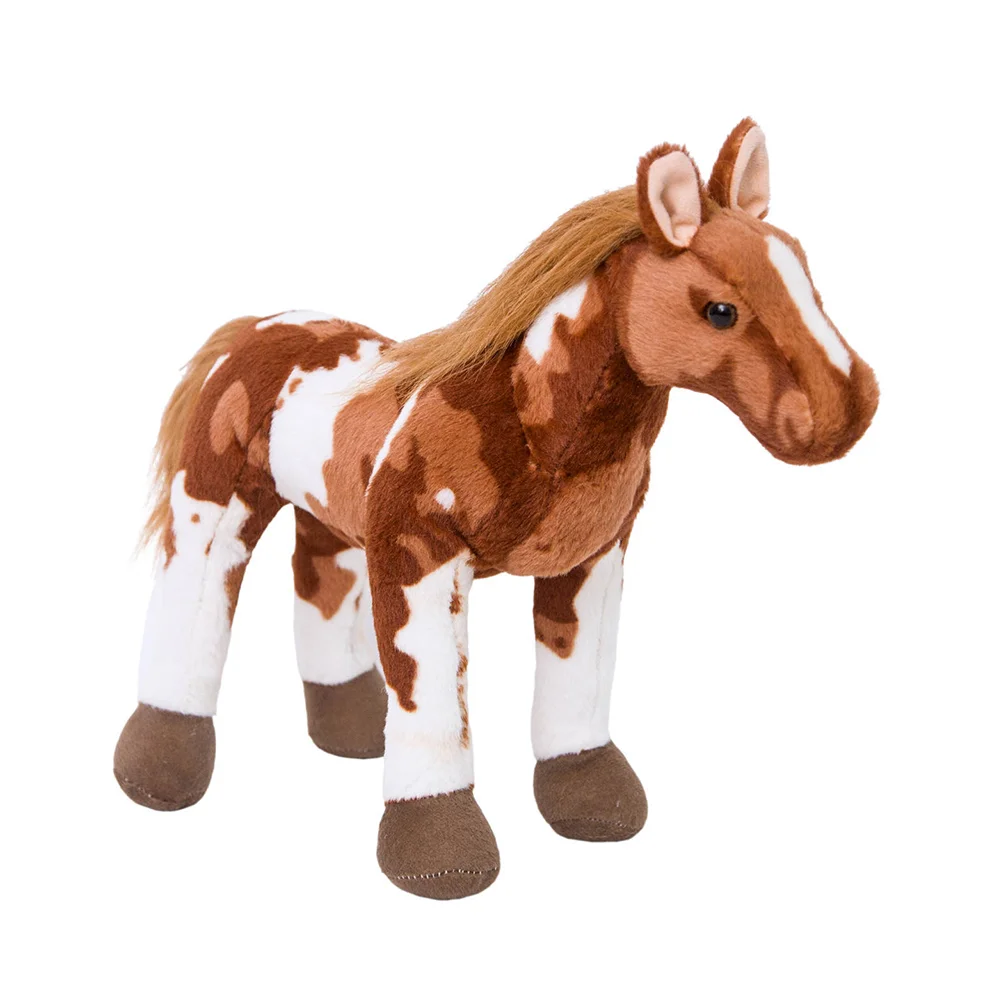 

1pc Vivid Horse Stuffed Horse Plush Animal Stuffed Stuffed