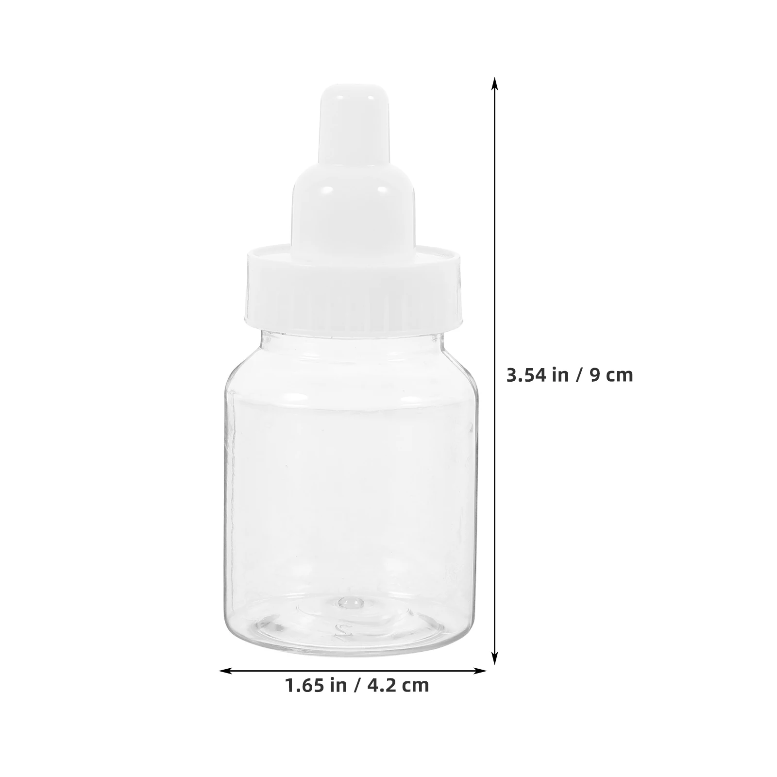 12 шт. бутылочка для молока коробка конфет подарок детского душа пластиковые