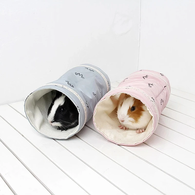 

Hamster Cage Ferret Tunnel Hammock For Rat Warm Hamster Tube Toy Hanging Bed Cage For Hamster Rabbit Guinea Pig Small Animals