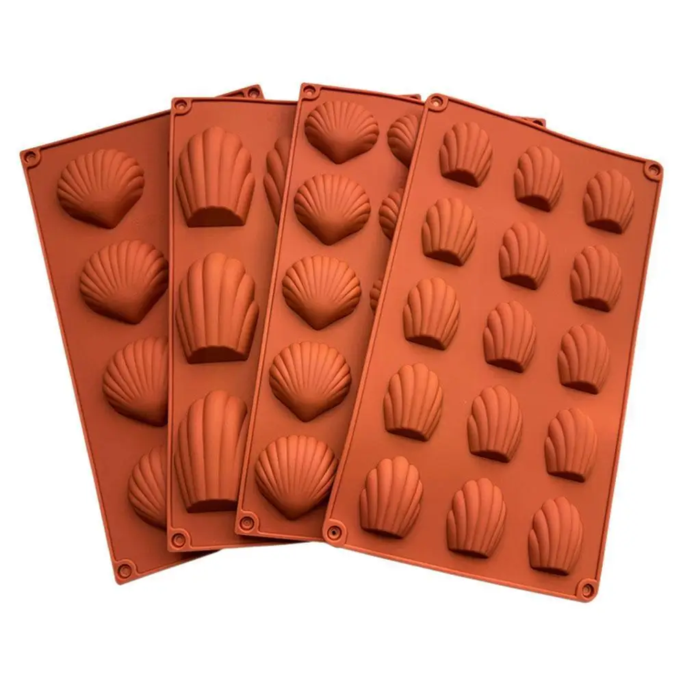 

Madeleine Pan Nonstick Silicone Madeleine Molds Kitchen Cake Shape Bakeware Diy Baking Mold Pan Pan Accessories X7r8